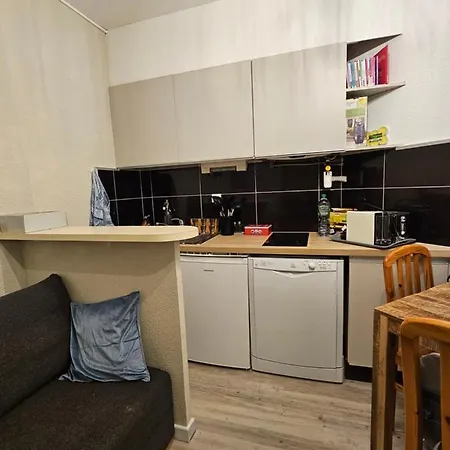 Capao Joli 2 Pieces Cabine En Rdc Piscine 1 Ere Ligne Mer Richelieu Cap D'agde Апартаменты
